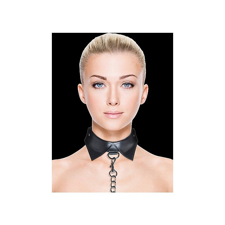 Ouch Collar y Correa Exclusive Negro