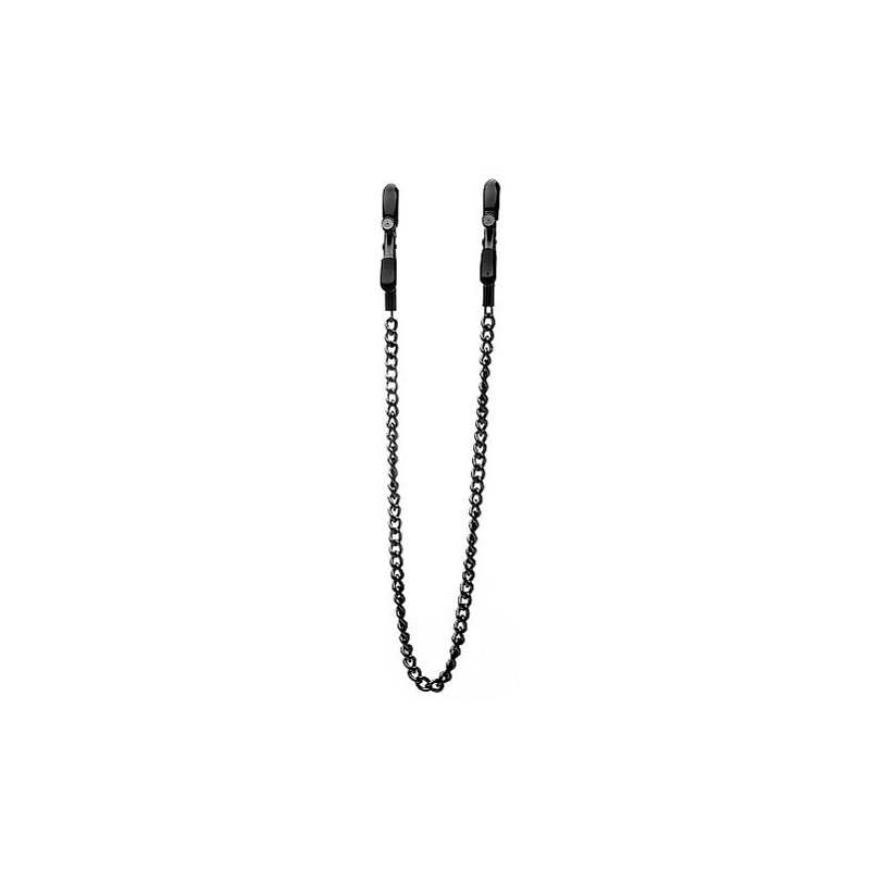 Pinzas Ajustables para Pezones Negro