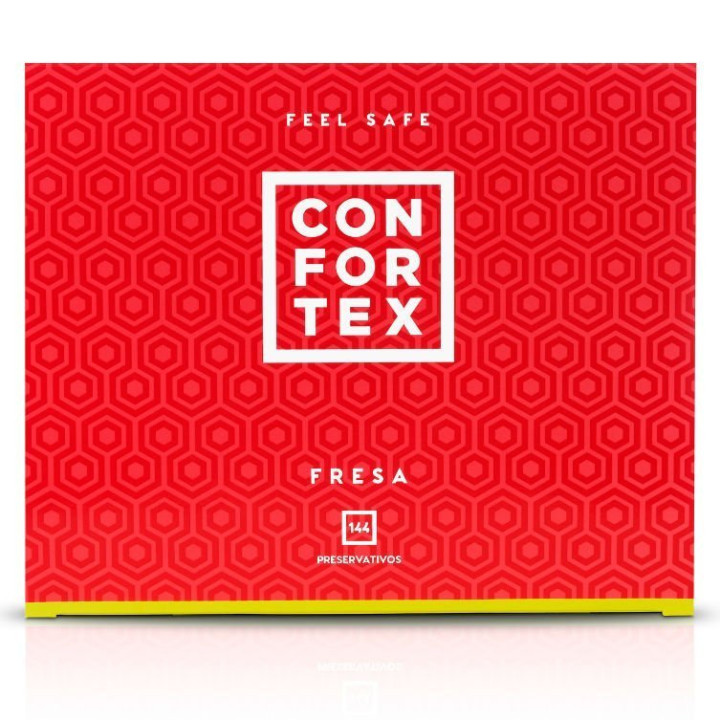 Preservativo Confortex Fresa Gruesa 144 Uds