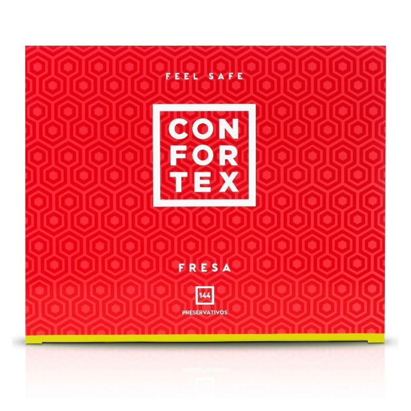 Preservativo Confortex Fresa Gruesa 144 Uds