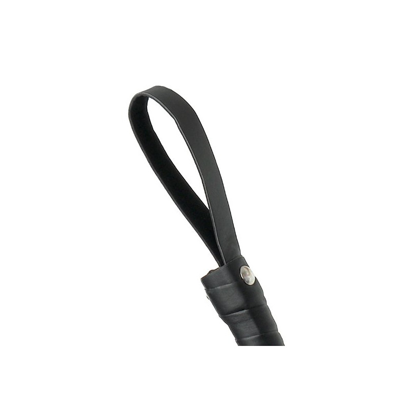 Latigo Azotador Negro de Piel
