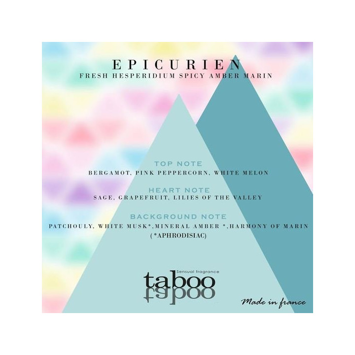 Taboo Epicurien Perfume con Feromonas para Él