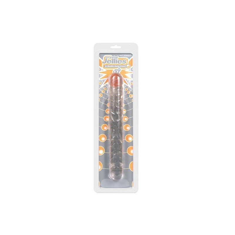 Crystal Jellies Pene Doble 30 Cm. Transparente