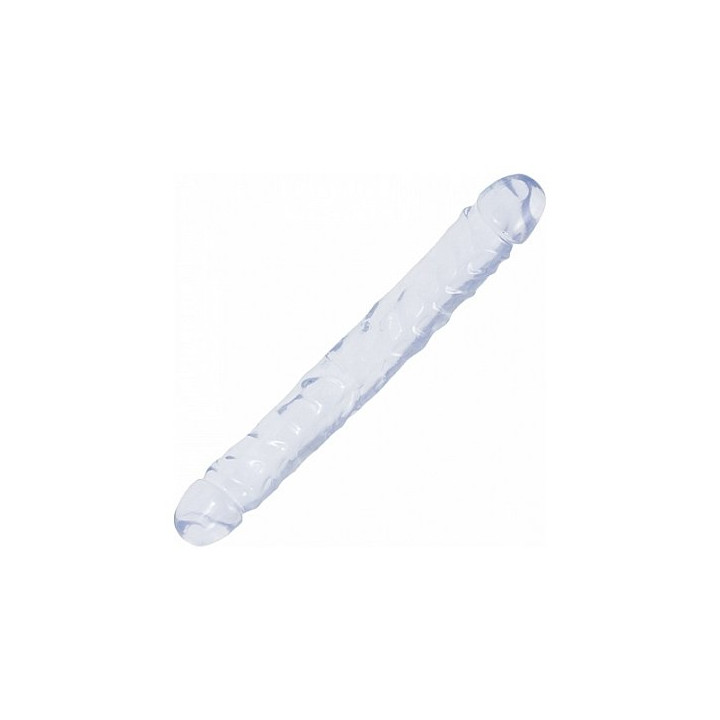 Crystal Jellies Pene Doble 30 Cm. Transparente