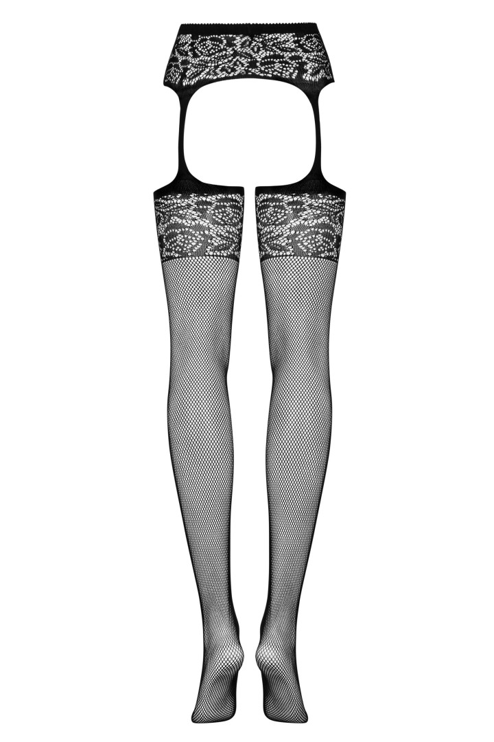 Medias con Liguero Negro Obsessive S500