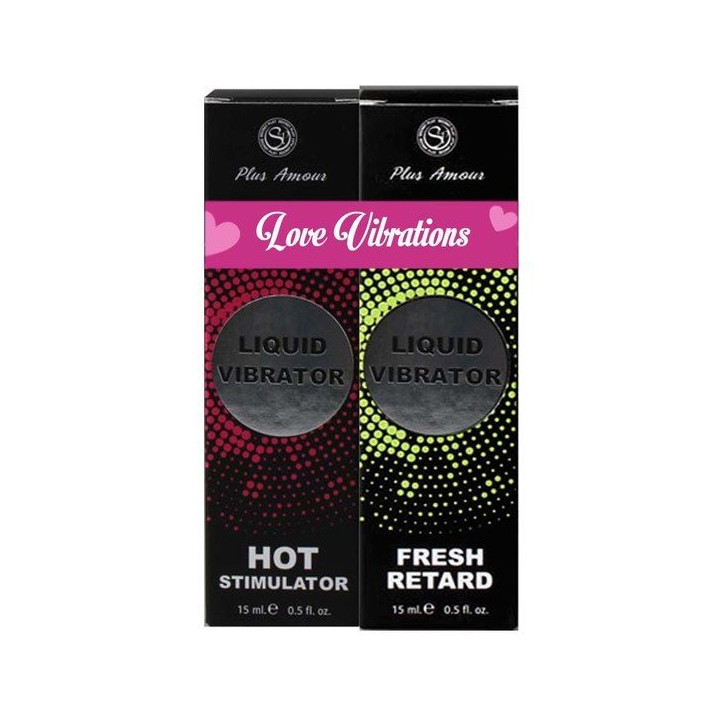 Vibrador Líquido – Love Vibrations Kit para Parejas