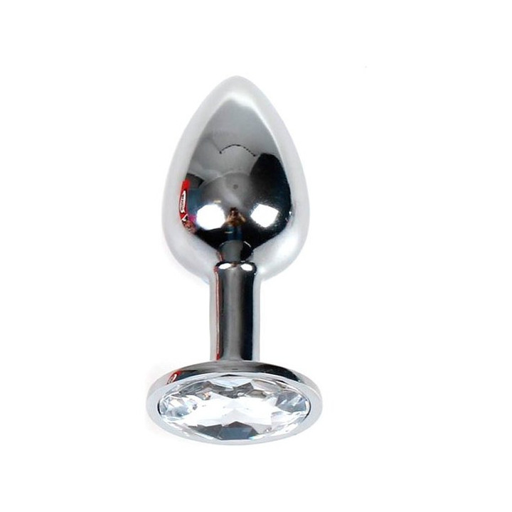 Plug Anal Metal Mediano con Bolsa