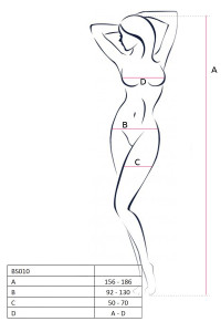 Erotic Line Catsuit Negro BS010