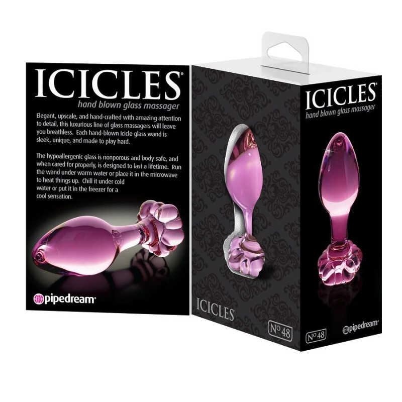 Masajeador de Cristal Icicles Nr 48