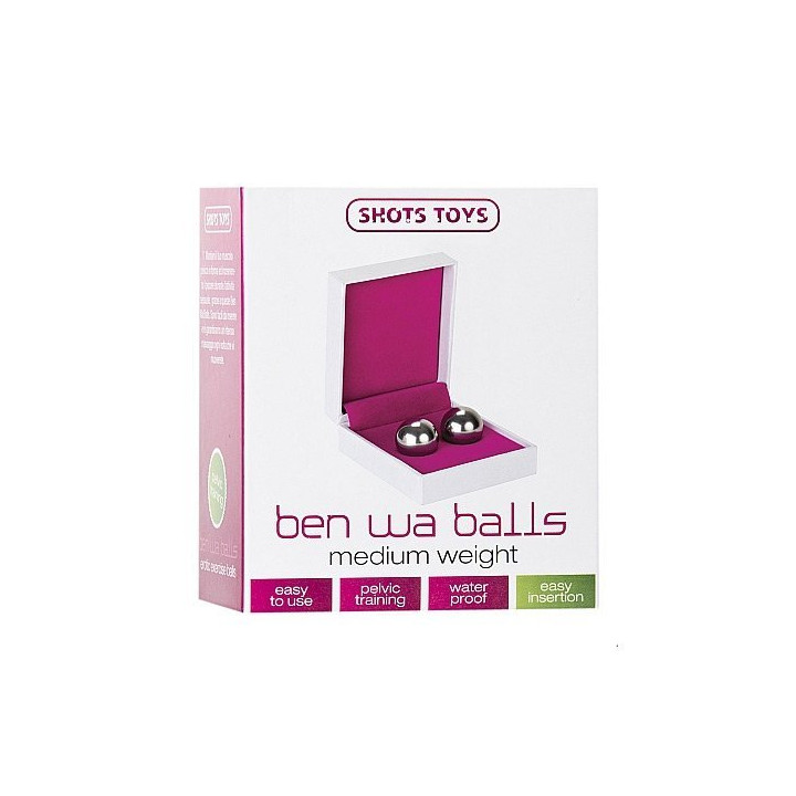 Ben Wa Balls Plateadas