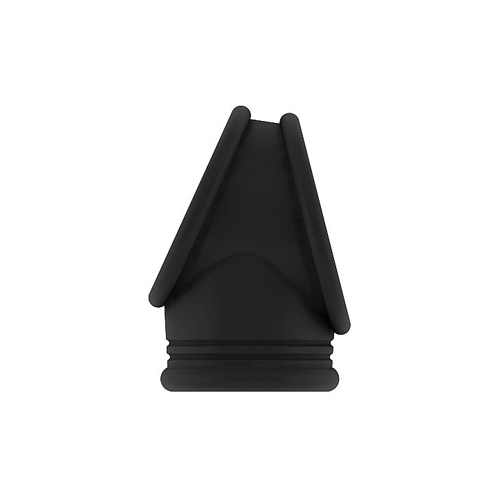 Sono Anillo para Pene N.48 y Testículos Negro