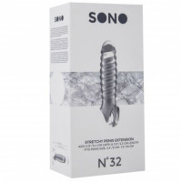 Sono N32 Extensor para el Pene Elástico Transparente
