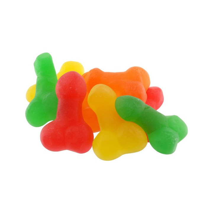 Caramelos Masticables con Forma de Pene