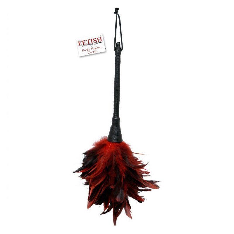 Pluma Estimuladora Roja Fetish Fantasy