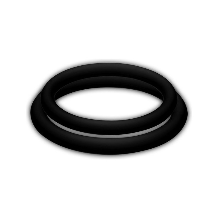 Anillos Pene Mediano Potenz Duo Negro