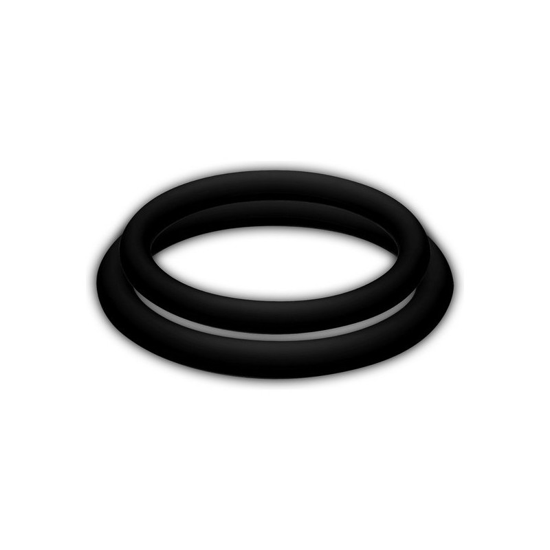 Anillos Pene Mediano Potenz Duo Negro