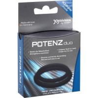 Anillos Pene Mediano Potenz Duo Negro
