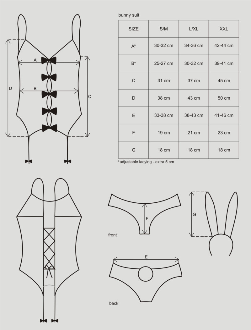 Disfraz Conejita Bunny Suit Rosa