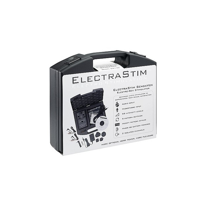 Kit Electrastim Sensavox Electroestimulación