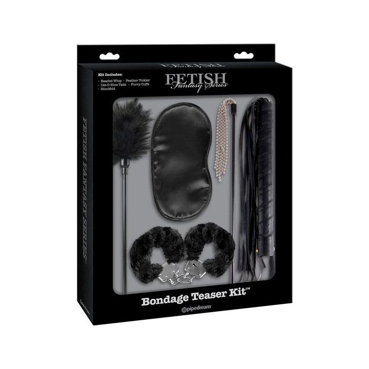 Bondage Teazer Kit Dominación Negro