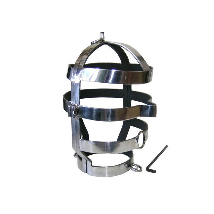 Metalhard Máscara con Collar Acero