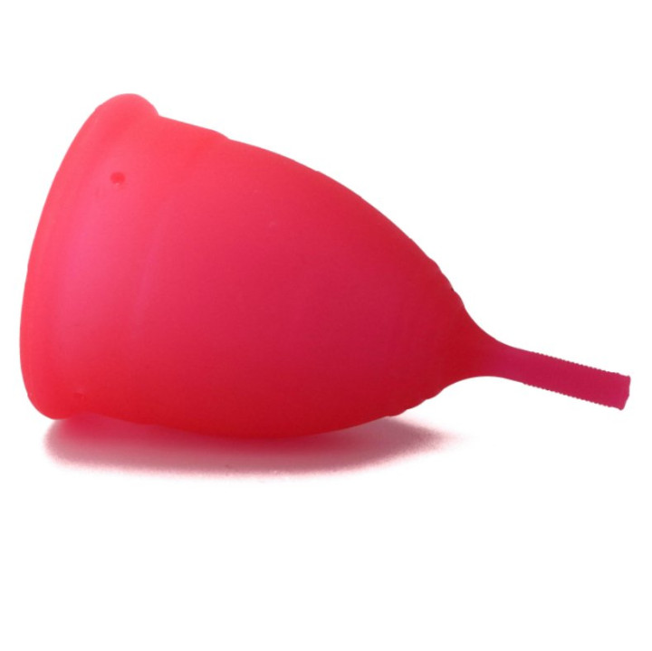 Copa Menstrual Silicona Médica S Rojo