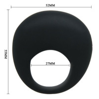 Anillo Vibrador Trap de Pretty Love Negro