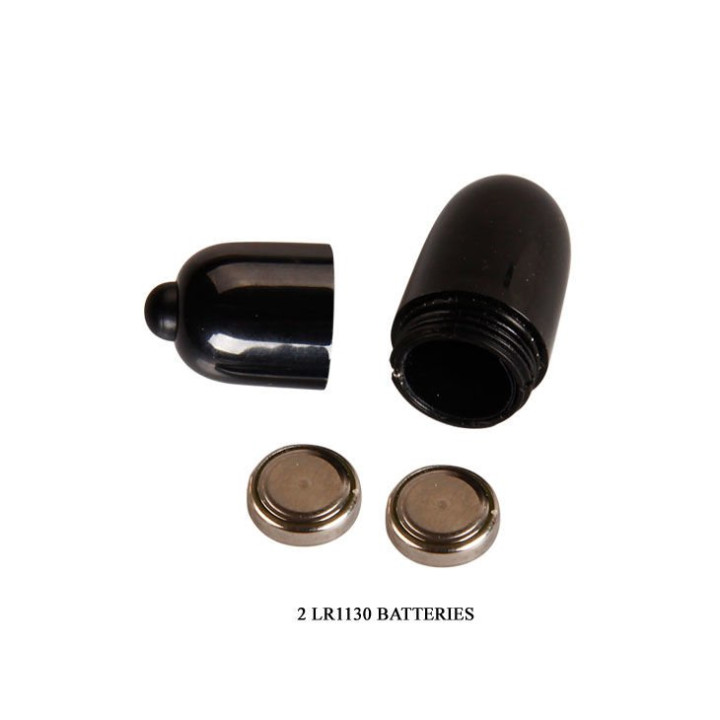 Chester Anillo Pene Vibrador Silicona Negro