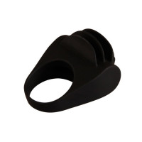 Chester Anillo Pene Vibrador Silicona Negro