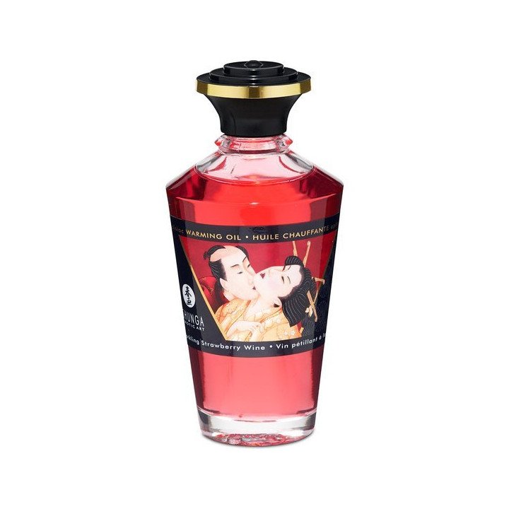 Shunga Aceite Efecto Calor Vino 100 ml