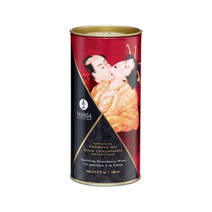 Shunga Aceite Efecto Calor Vino 100 ml