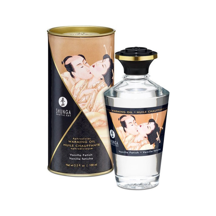 Shunga Aceite Efecto Calor Vainilla 100 ml