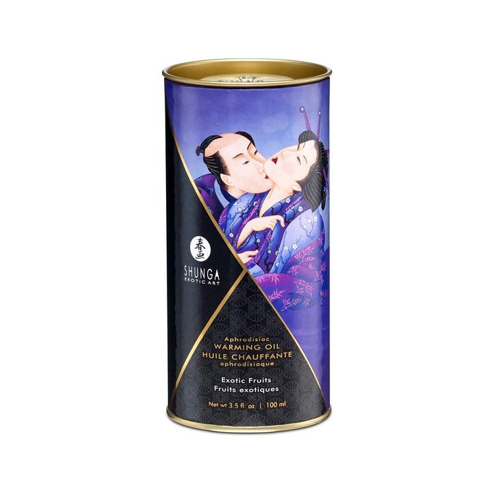 Aceite Efecto Calor Shunga Frutas Exóticas 100 ml