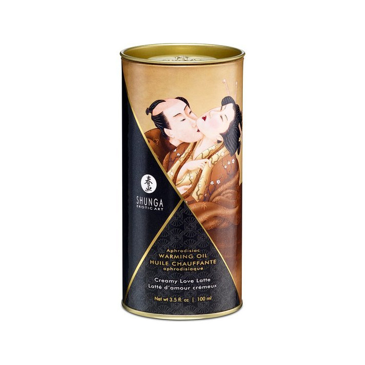 Shunga Aceite Efecto Calor Crema Love Latte 100 ml