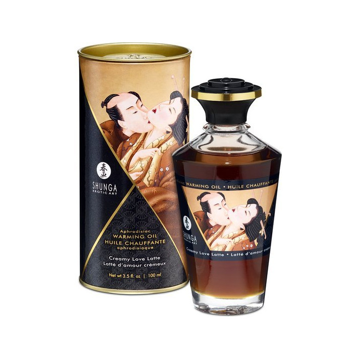 Shunga Aceite Efecto Calor Crema Love Latte 100 ml