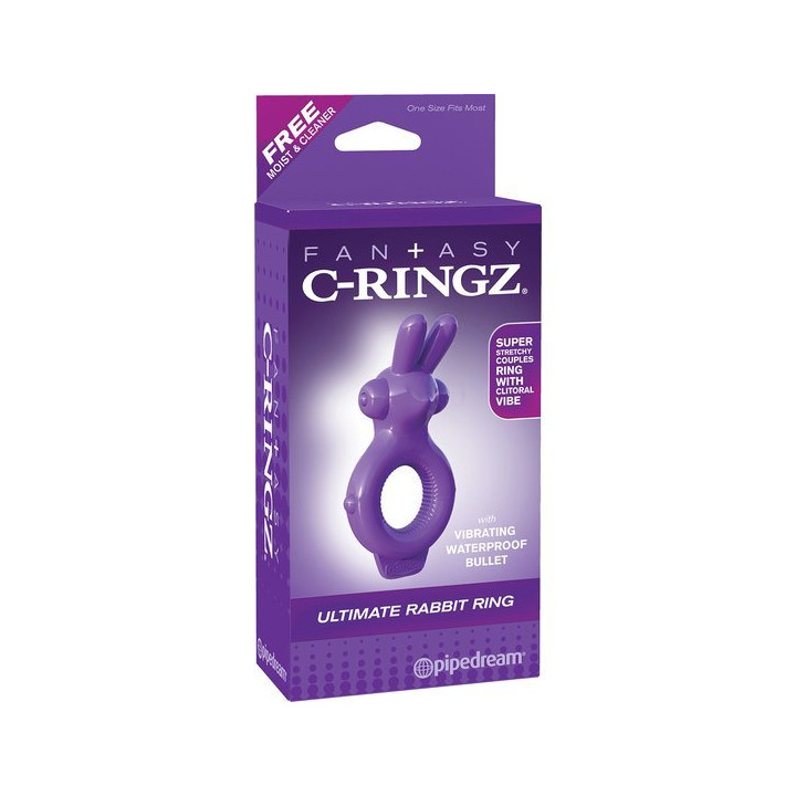 Ultimate Anillo para el Pene Conejito Morado