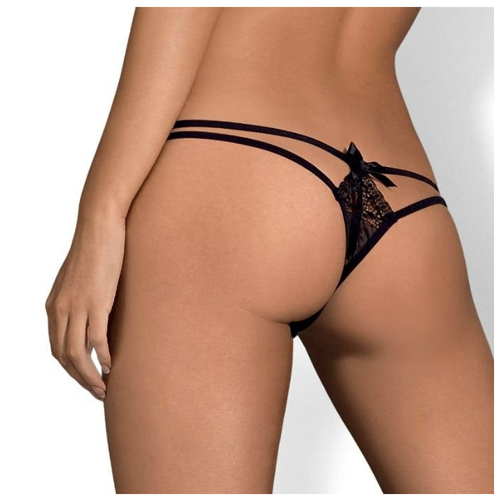 Intensa Doble Tanga Negro