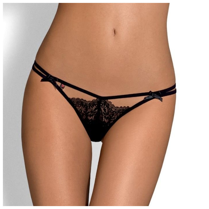 Intensa Doble Tanga Negro