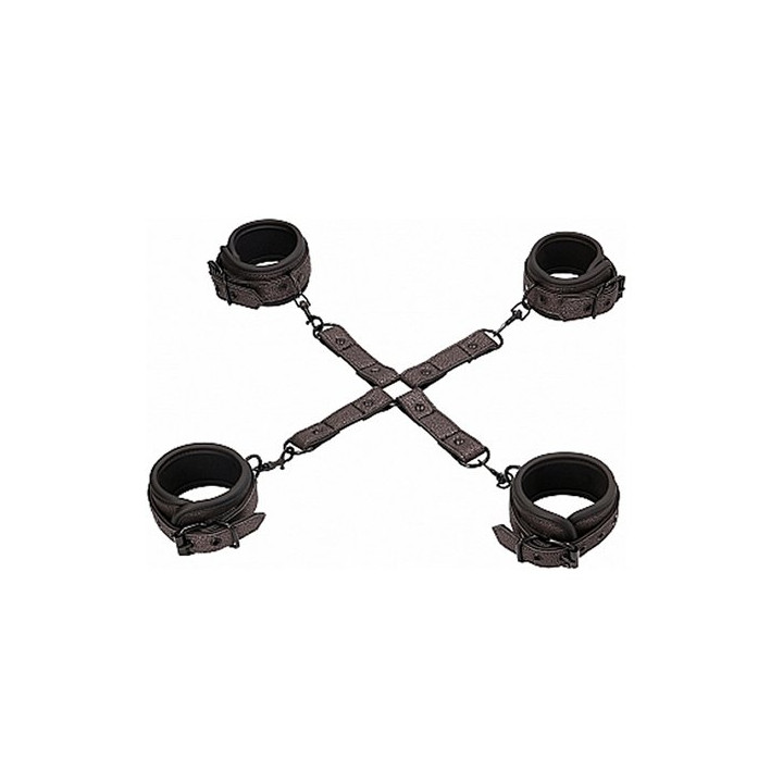 Ouch Ataduras Elegance Titanium Negro