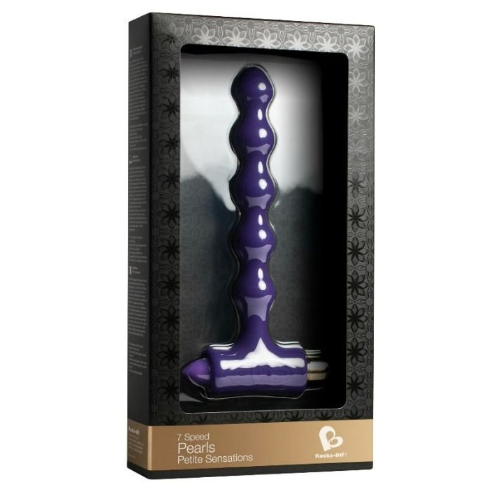 Petite Sensations Plug Perlas Morado