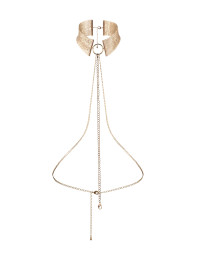 Désir Métalique Collar Metálico Dorado