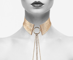 Désir Métalique Collar Metálico Dorado