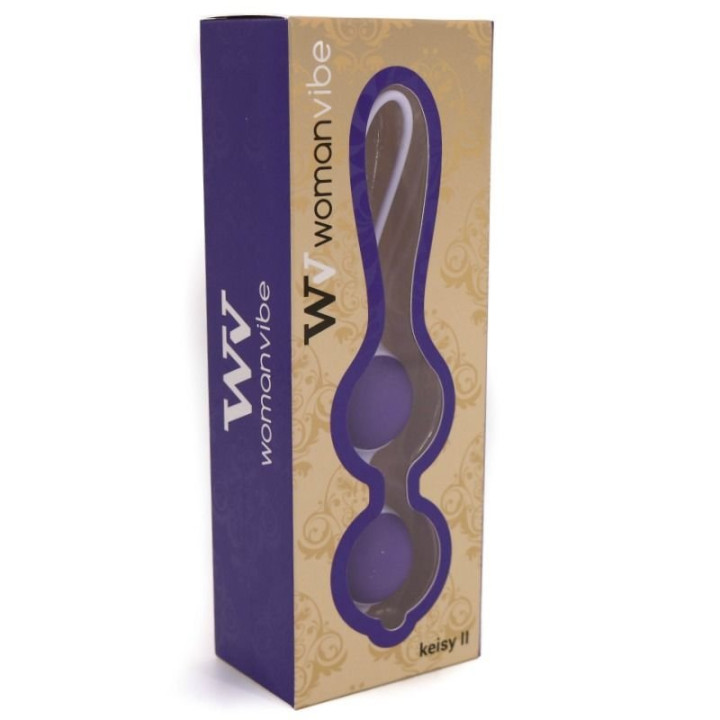 Womanvibe Bolas Silicona Keisy II Lila