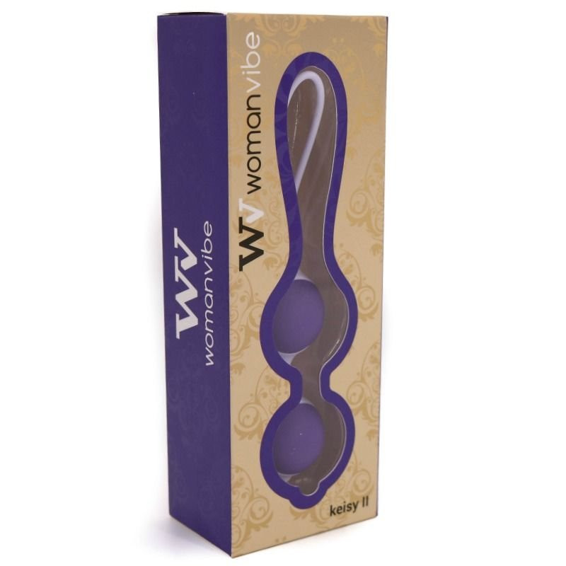 Womanvibe Bolas Silicona Keisy II Lila