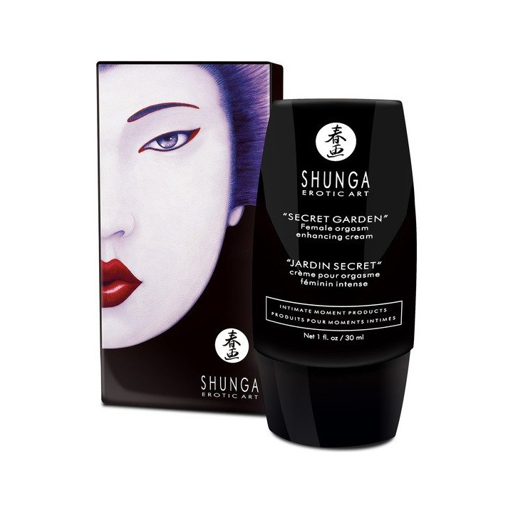 Shunga Crema Orgasmo Femenino Intenso Jardin Secreto
