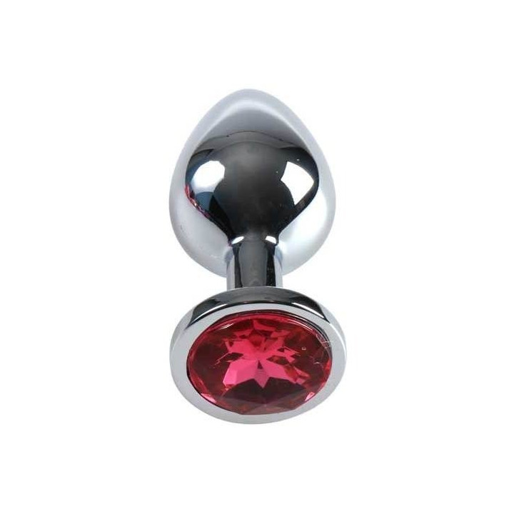 Plug Anal Metal Pequeño Fucsia