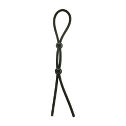 Booster Doble Anillo Ajustable Pene Negro