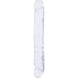 Crystal Jellies Pene Doble 30 Cm. Transparente