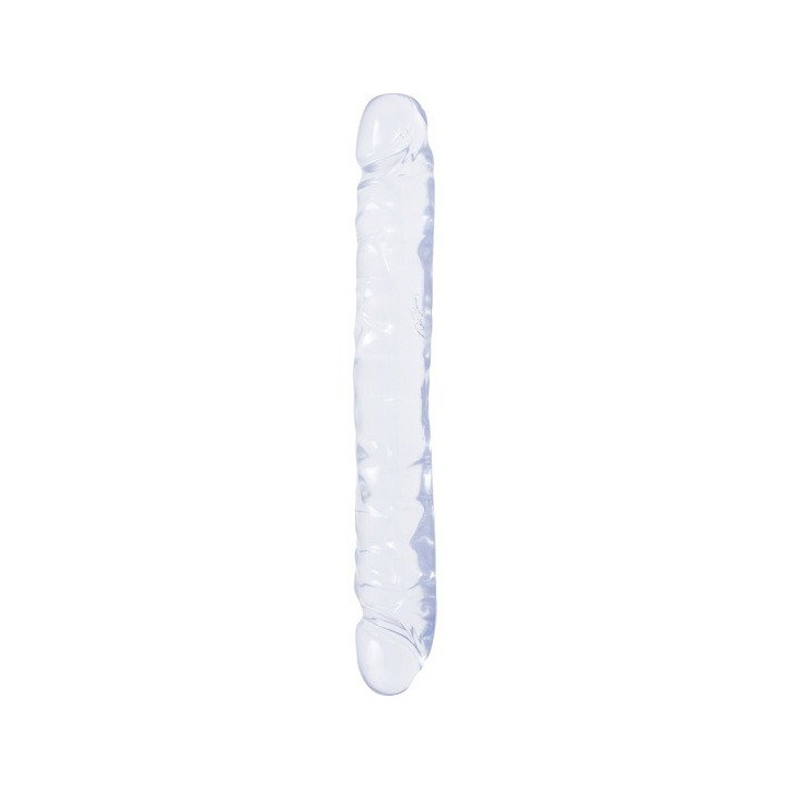 Crystal Jellies Pene Doble 30 Cm. Transparente