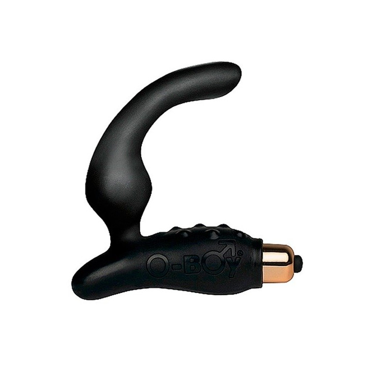 Vibrador O Boy 7 Velocidades Masajeador del Punto P Masculino Negro